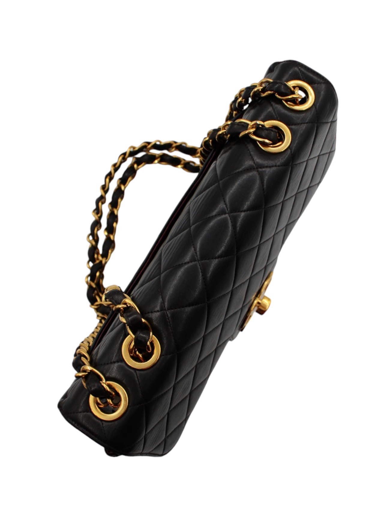 Borsa Chanel Timeless Jumbo Big Logo Vintage thumb