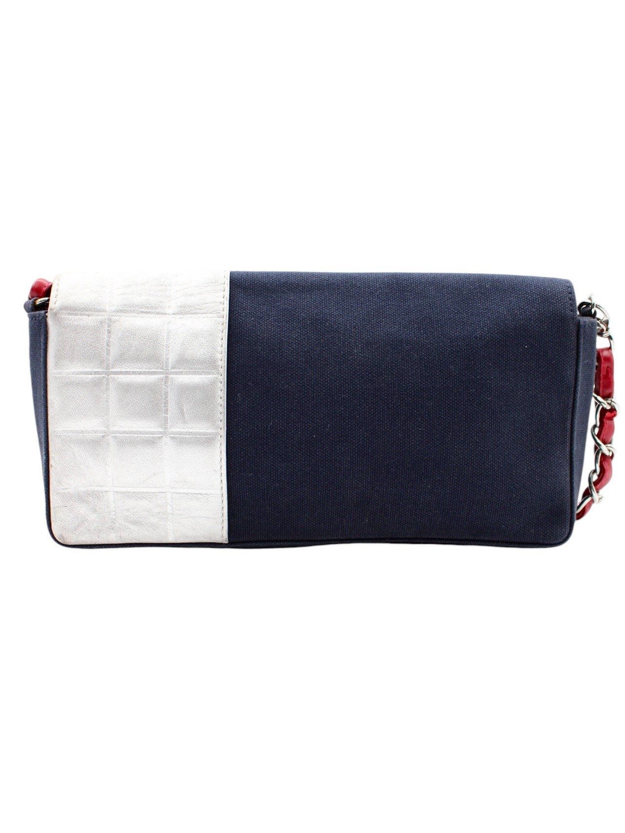 Borsa Chanel Vintage N.5 Blu e Rossa thumb