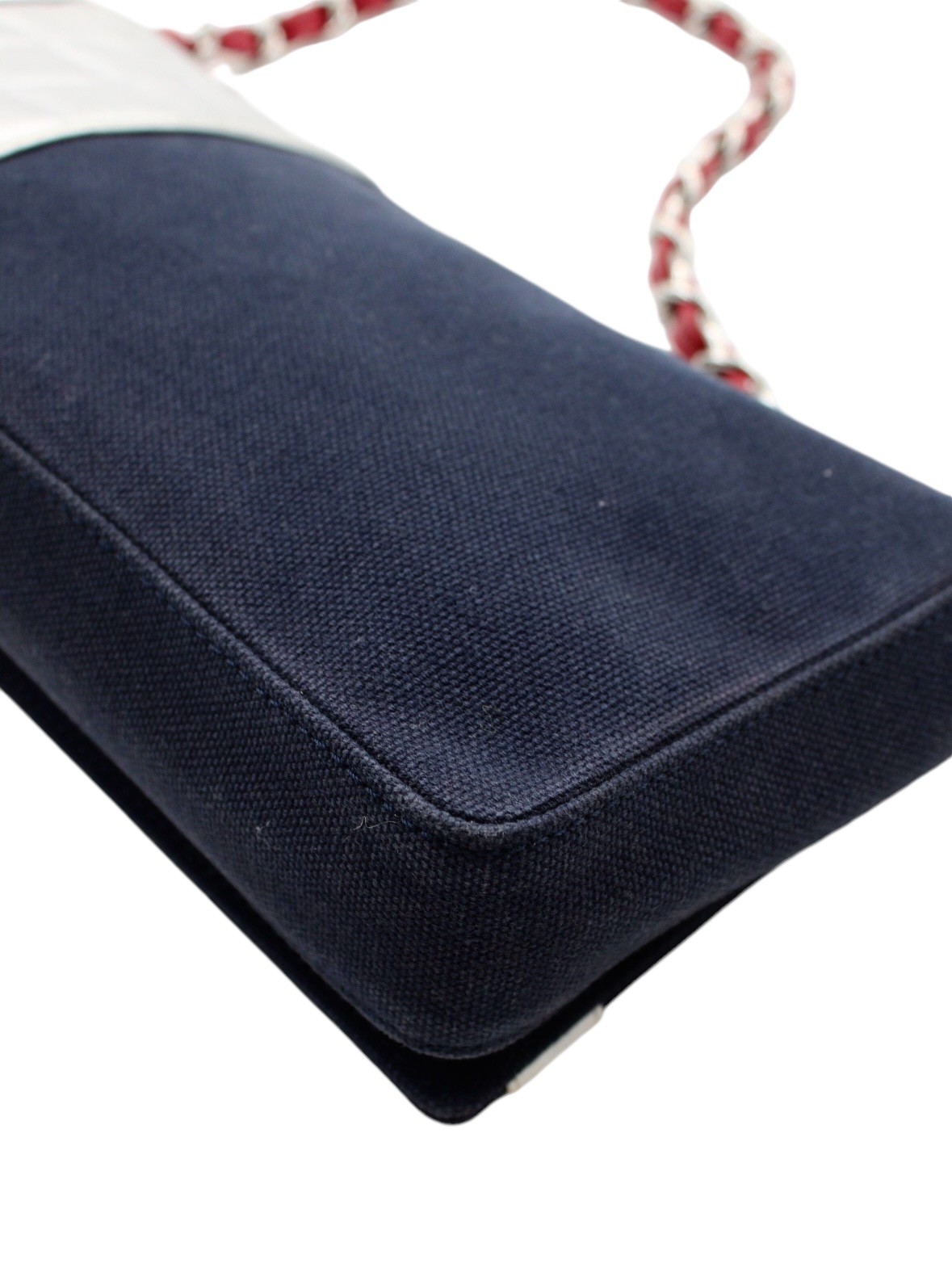 Borsa Chanel Vintage N.5 Blu e Rossa thumb
