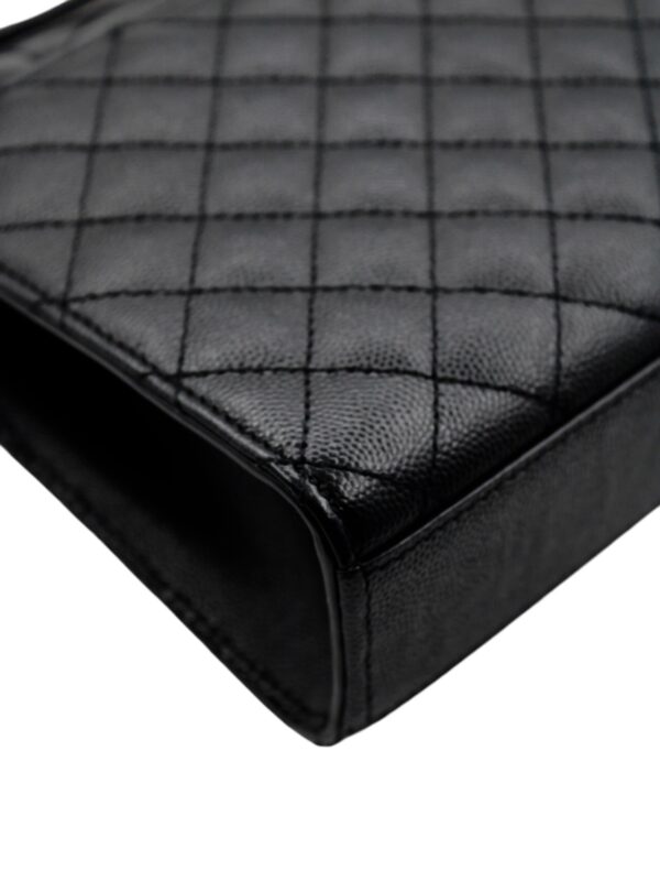 Borsa Yves Saint Laurent Envelope in Pelle Nera