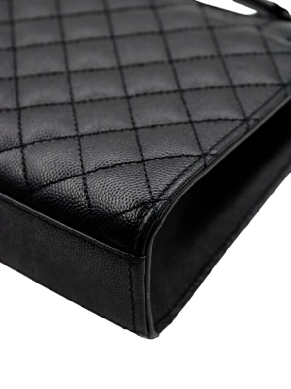 Borsa Yves Saint Laurent Envelope in Pelle Nera