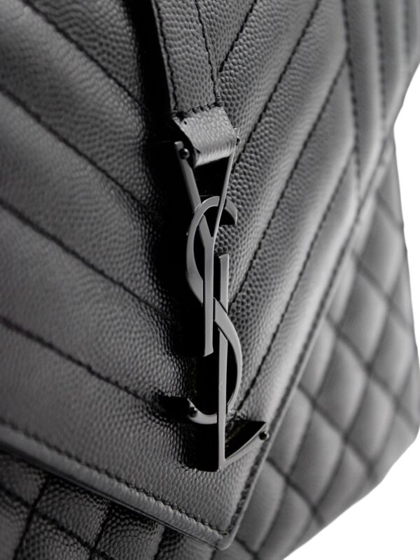 Borsa Yves Saint Laurent Envelope in Pelle Nera