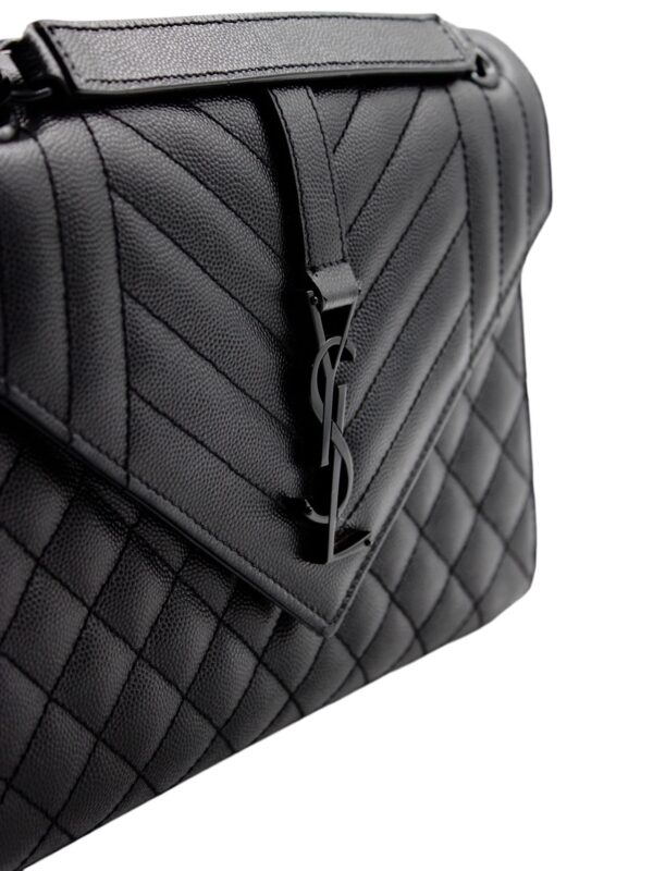 Borsa Yves Saint Laurent Envelope in Pelle Nera