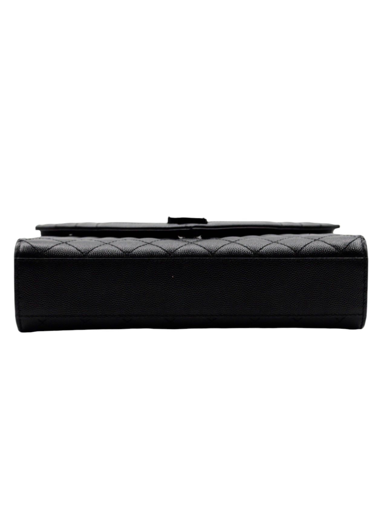 Borsa Yves Saint Laurent Envelope in Pelle Nera thumb