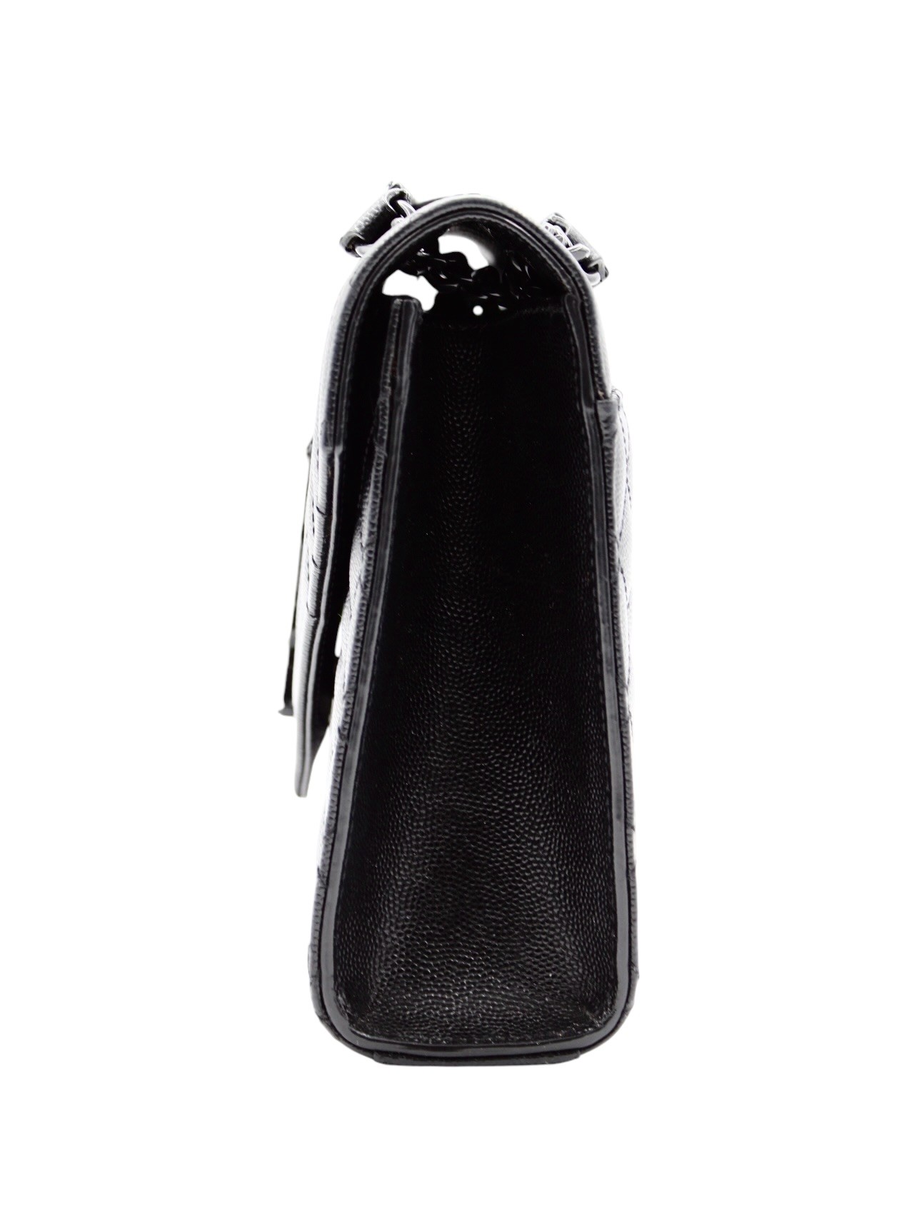 Borsa Yves Saint Laurent Envelope in Pelle Nera thumb