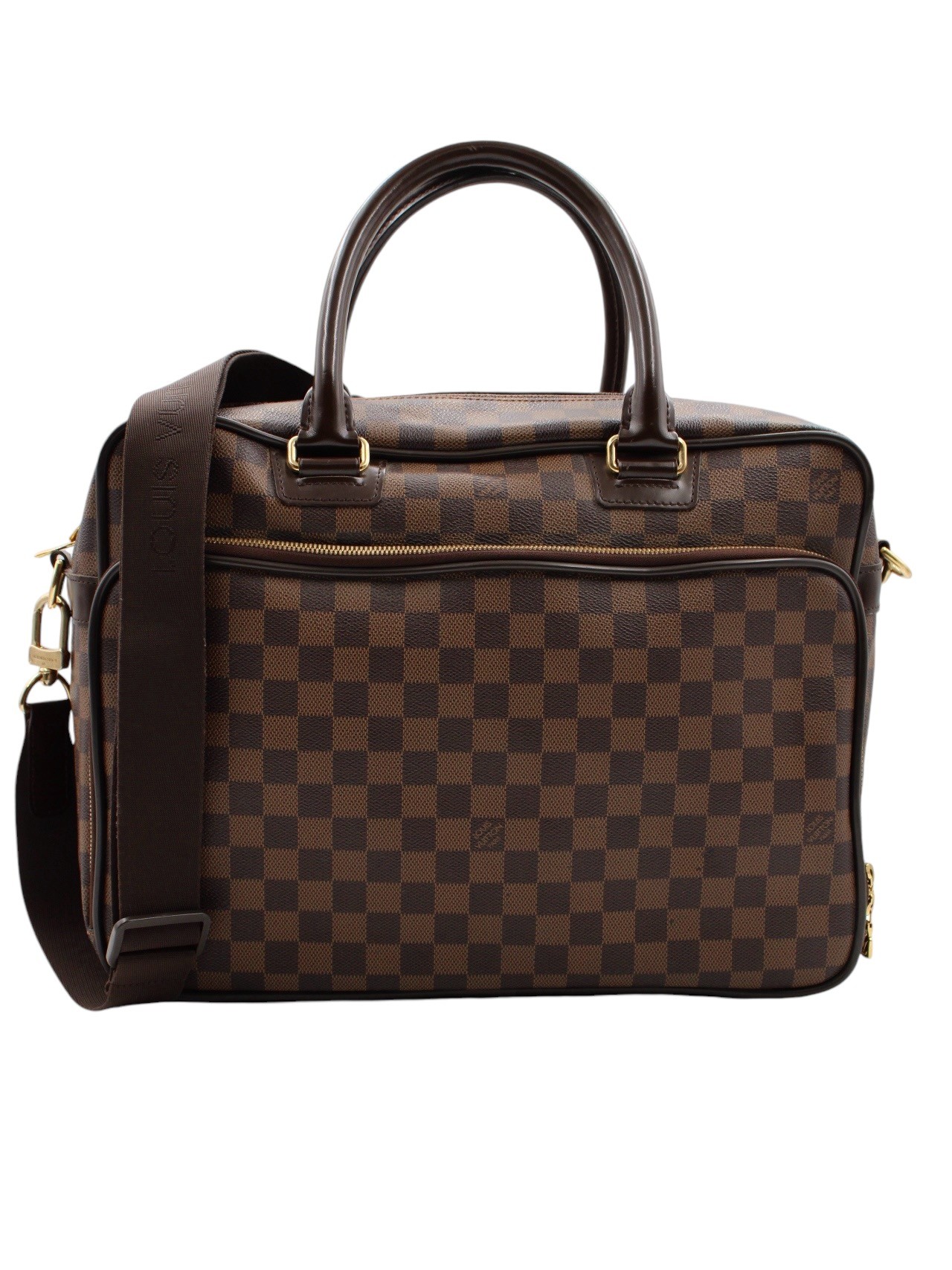 Borsa Louis Vuitton Ikar in Damier Ebene thumb