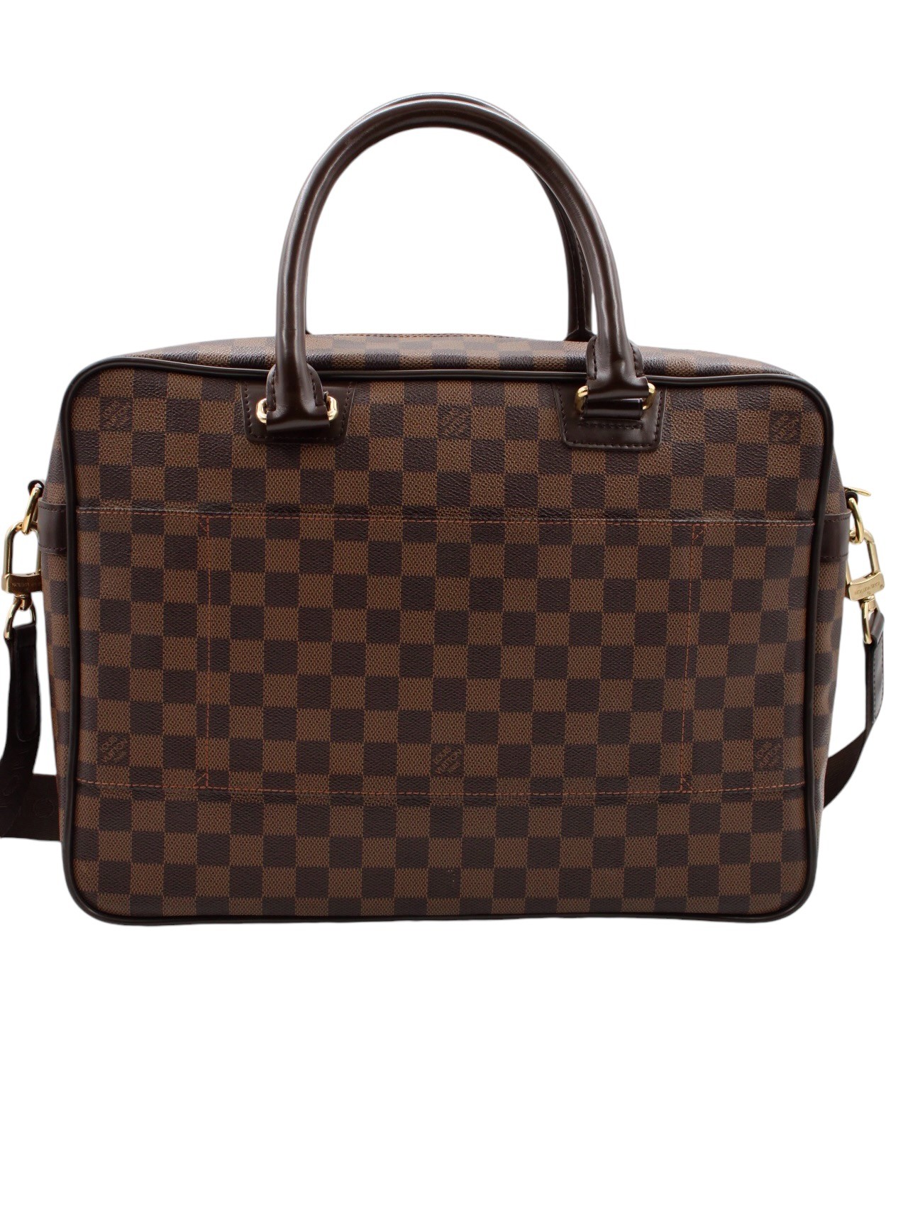 Borsa Louis Vuitton Ikar in Damier Ebene thumb