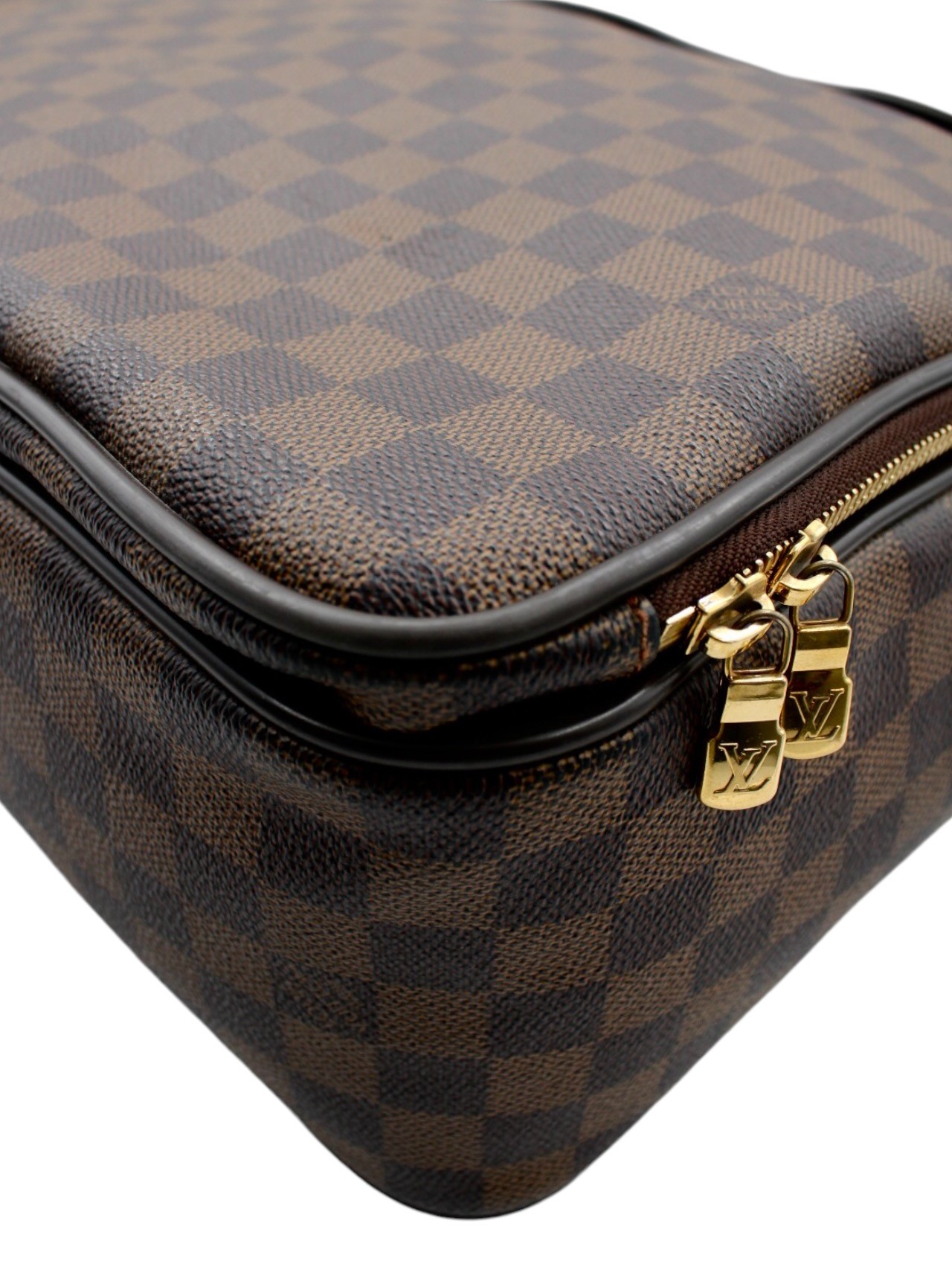 Borsa Louis Vuitton Ikar in Damier Ebene thumb