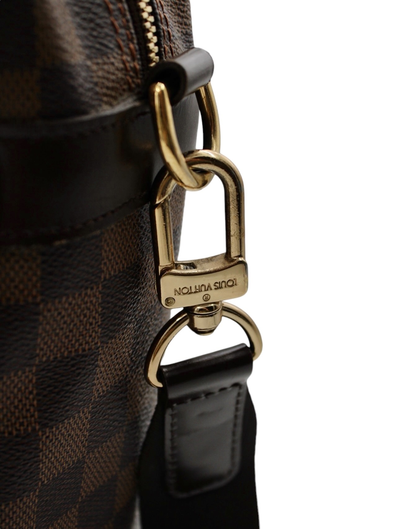 Borsa Louis Vuitton Ikar in Damier Ebene thumb
