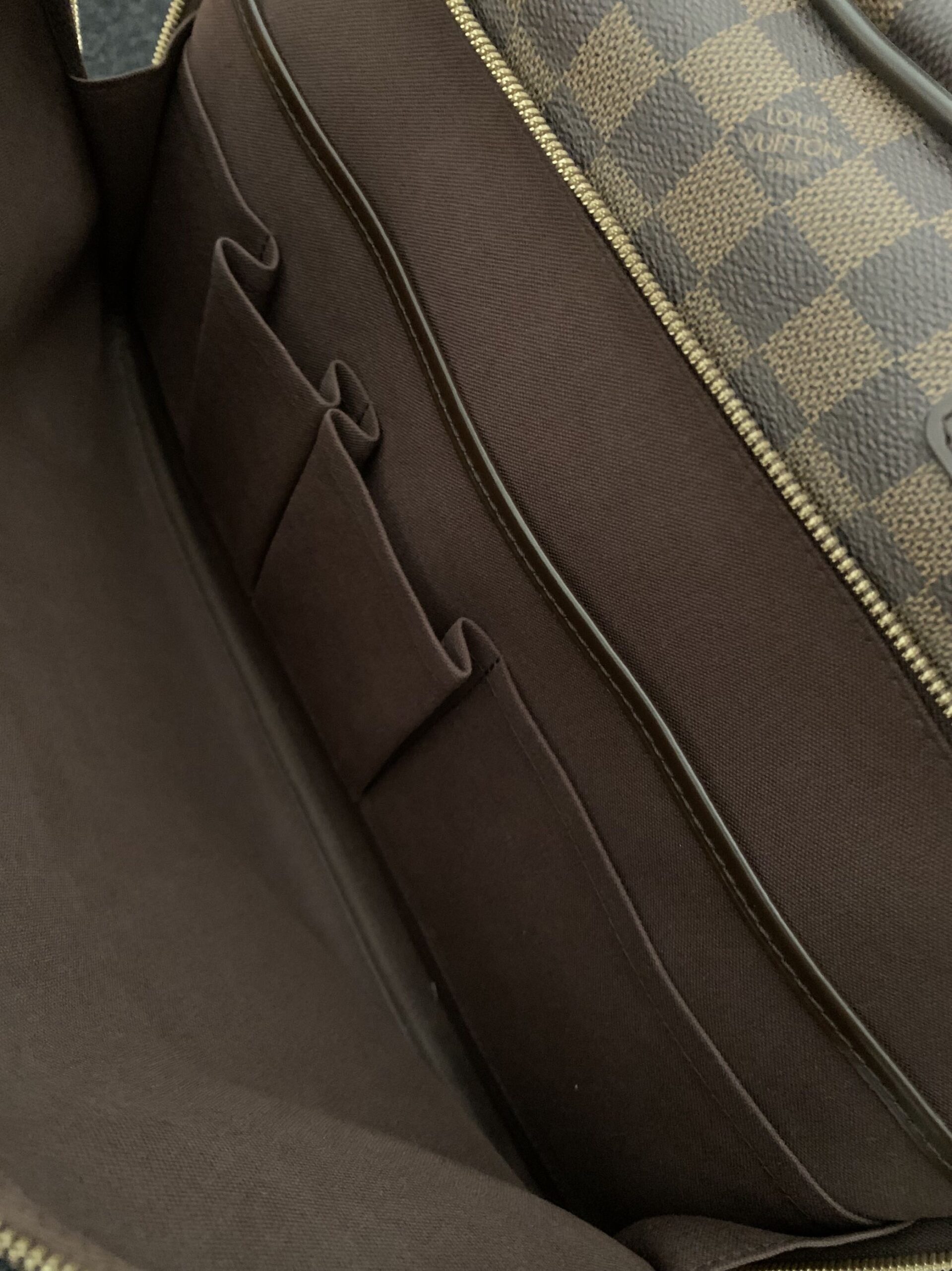 Borsa Louis Vuitton Ikar in Damier Ebene thumb