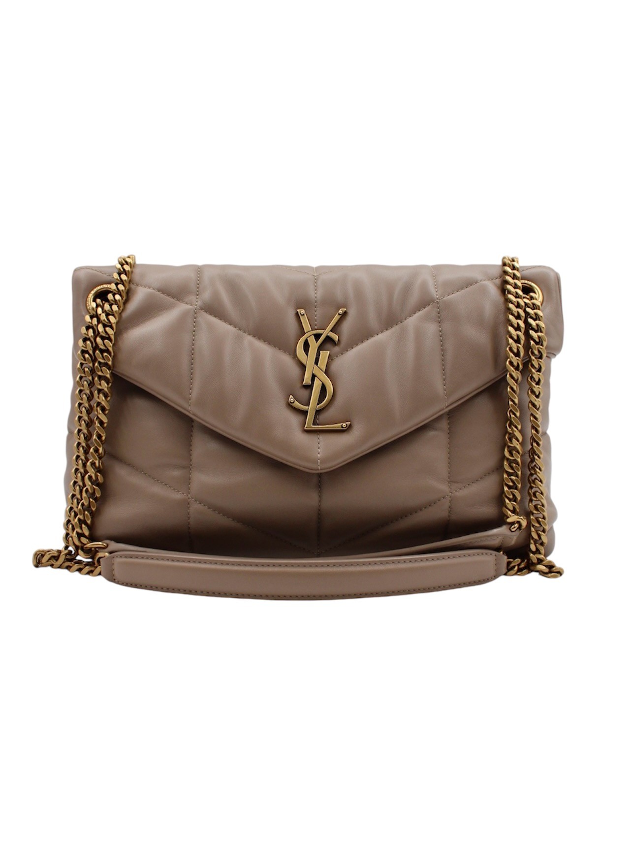Borsa Yves Saint Laurent Puffer Small in Nappa thumb