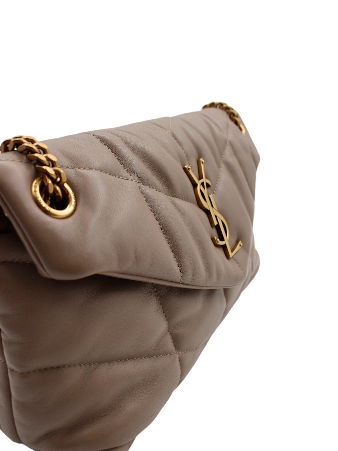 Borsa Yves Saint Laurent Puffer Small in Nappa thumb