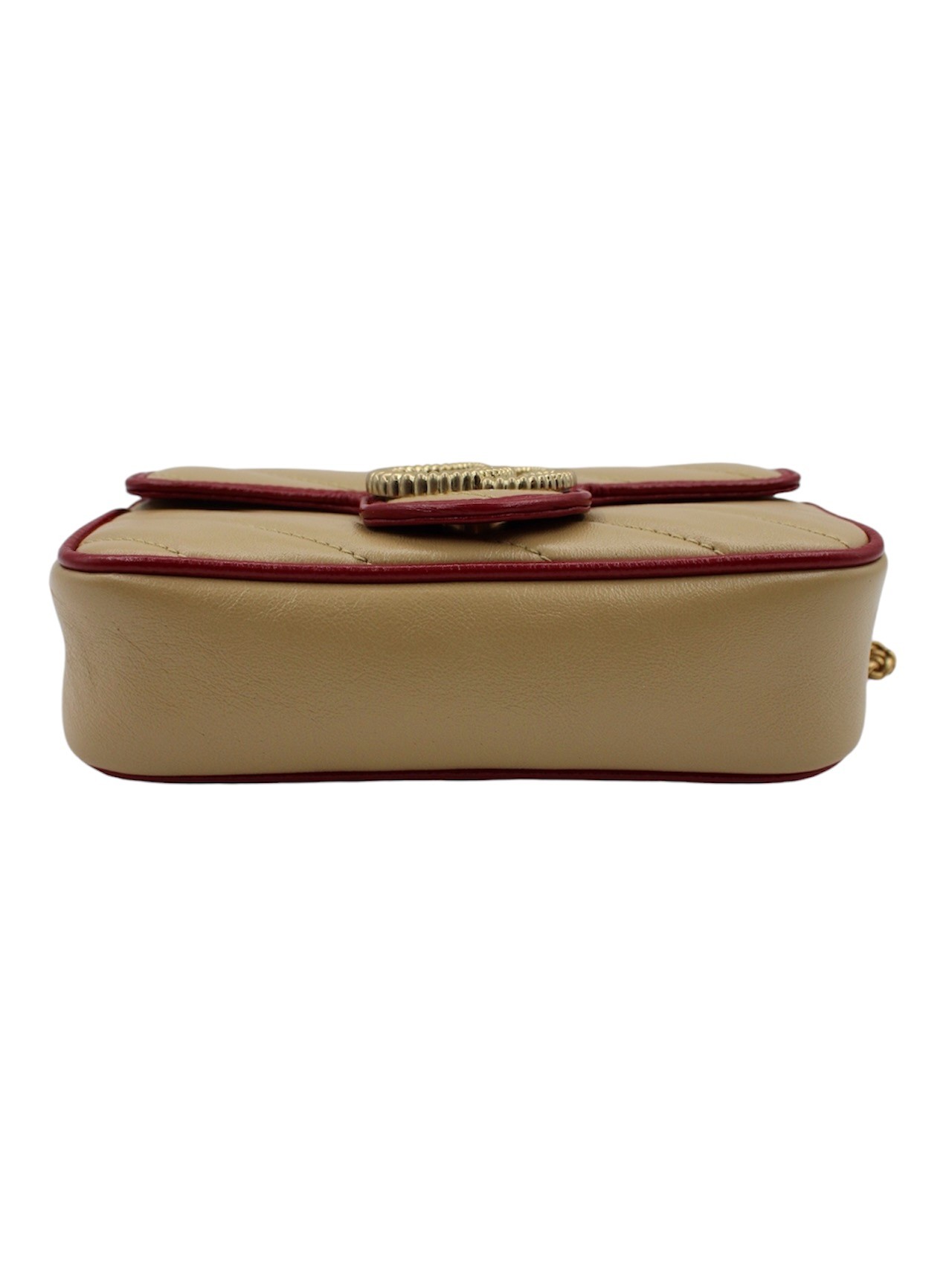 Borsa Gucci Mini GG Marmont Chevron thumb