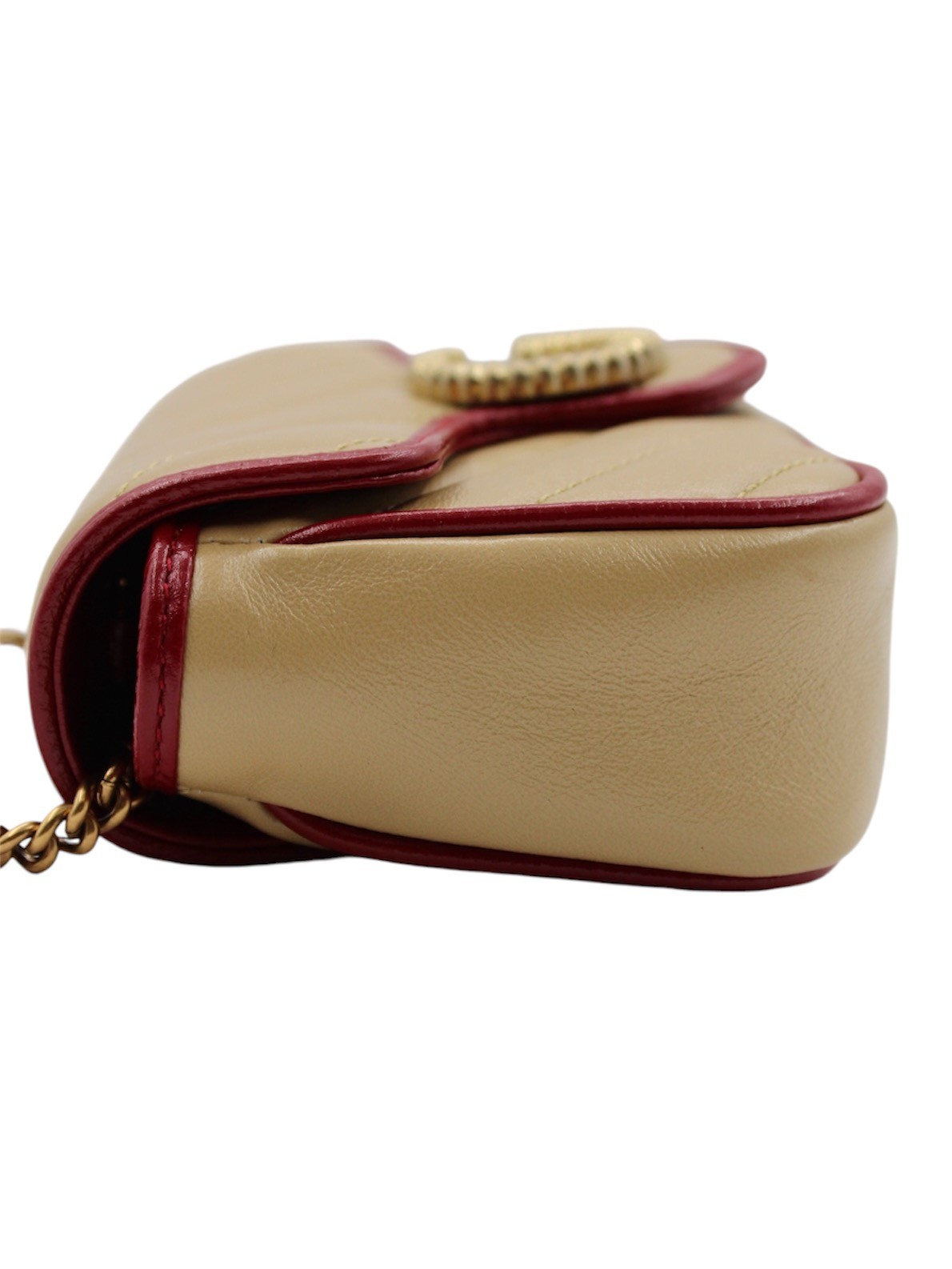 Borsa Gucci Mini GG Marmont Chevron thumb