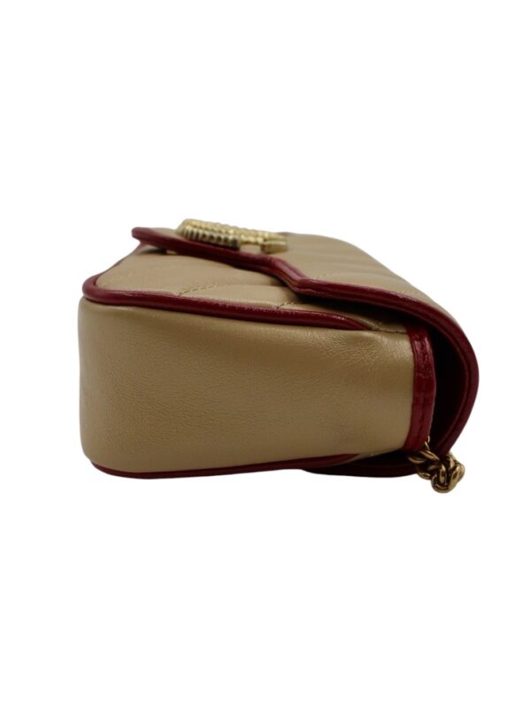 Borsa Gucci Mini GG Marmont Chevron