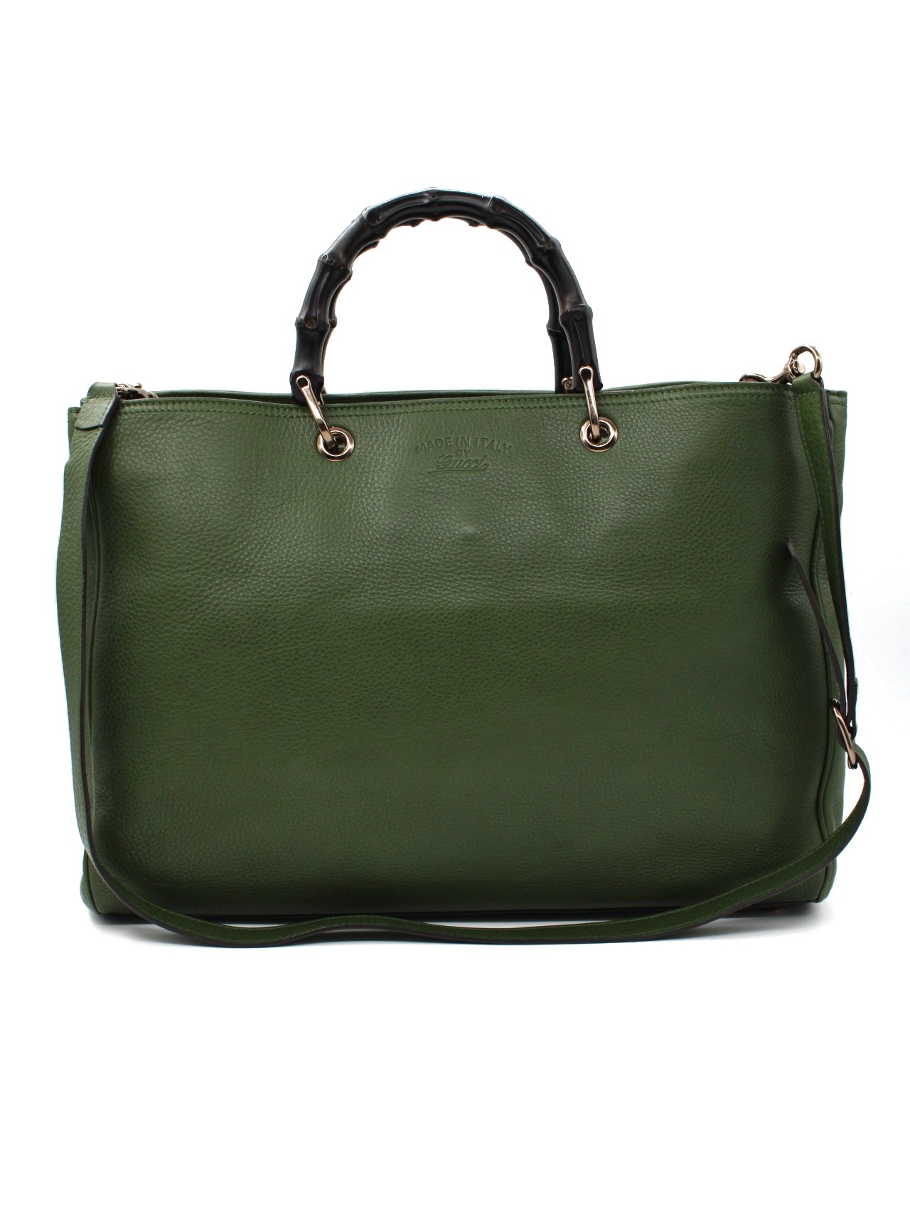 Borsa Gucci Bamboo Verde thumb