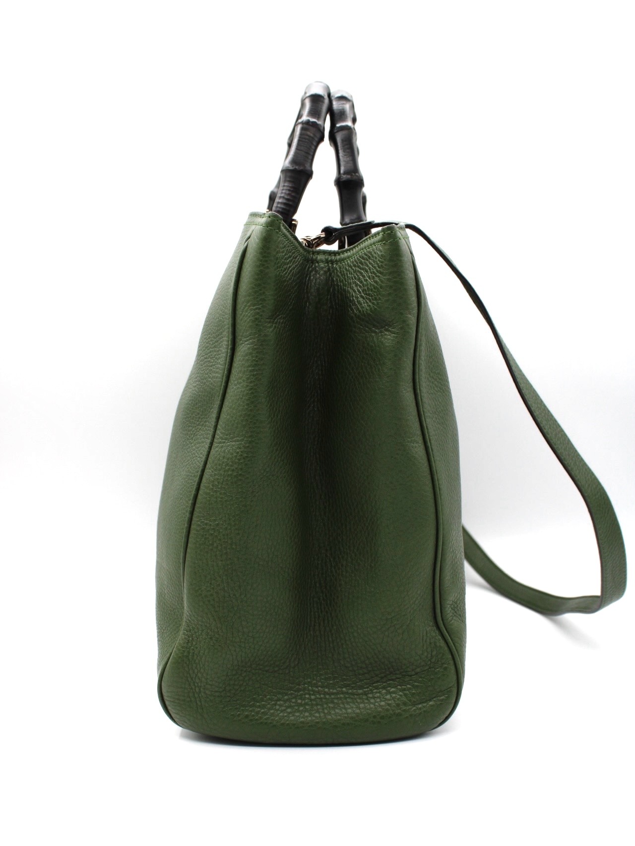 Borsa Gucci Bamboo Verde thumb
