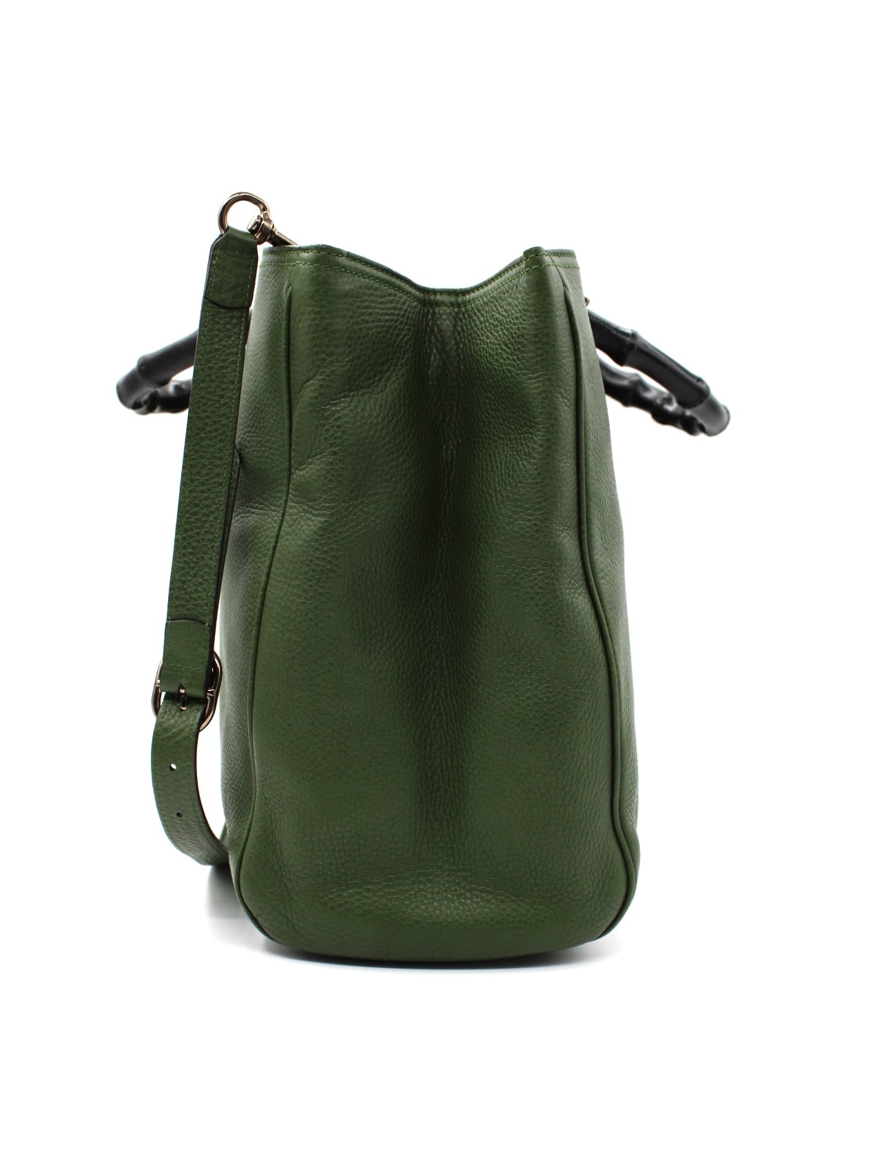 Borsa Gucci Bamboo Verde thumb