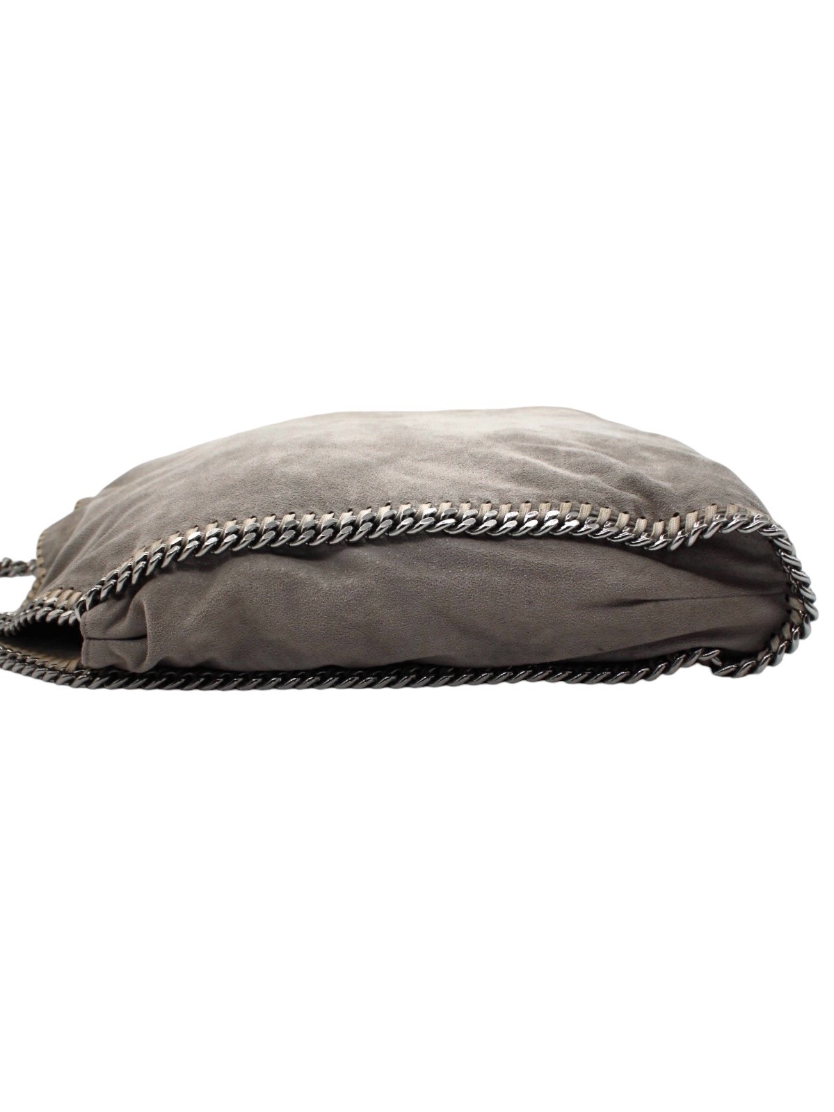 Borsa Stella McCartney Falabella 2 Catene con Pochette Grigia Large thumb