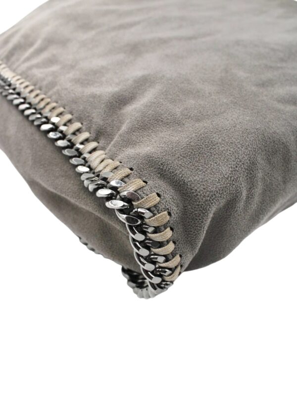 Borsa Stella McCartney Falabella 2 Catene con Pochette Grigia Large