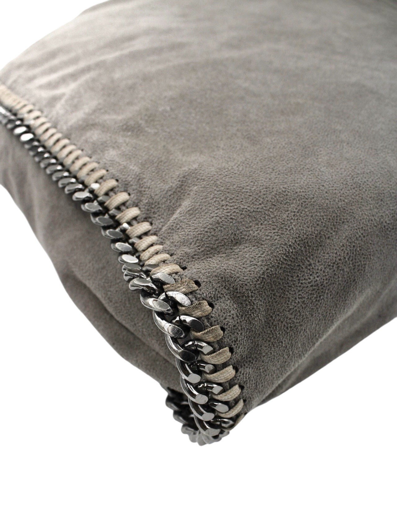 Borsa Stella McCartney Falabella 2 Catene con Pochette Grigia Large thumb