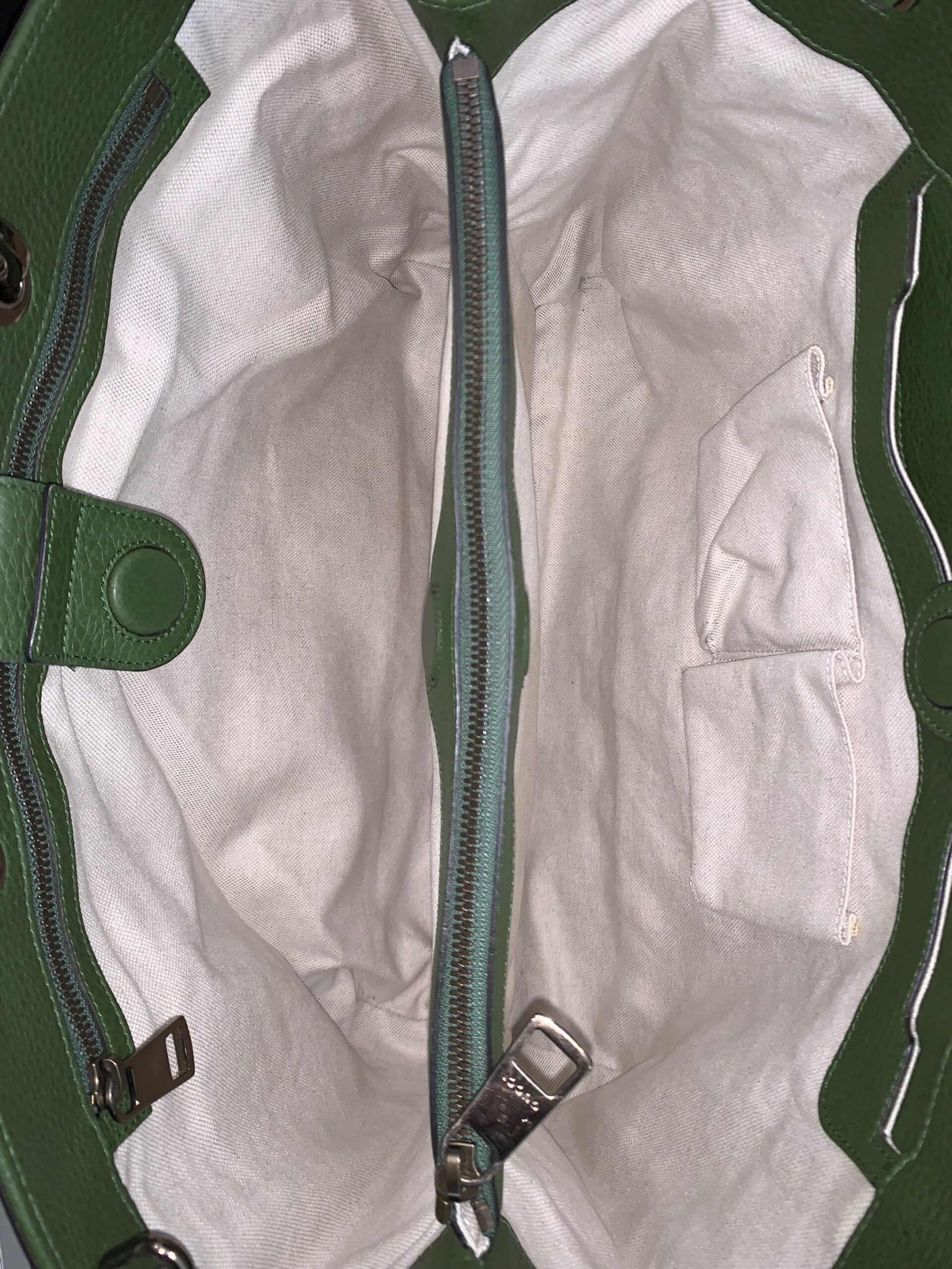 Borsa Gucci Bamboo Verde thumb