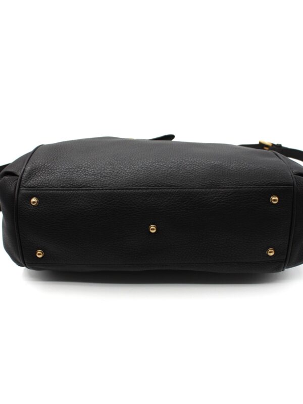 Shopper Gucci in pelle nera