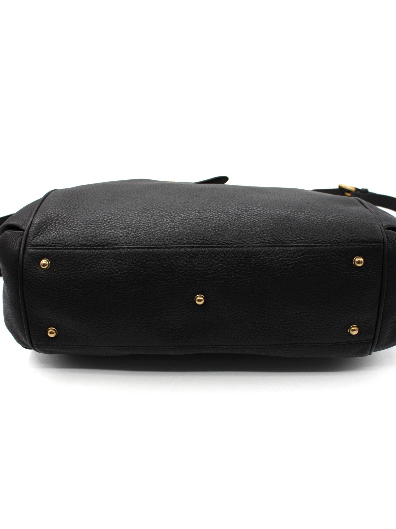 Shopper Gucci in pelle nera thumb