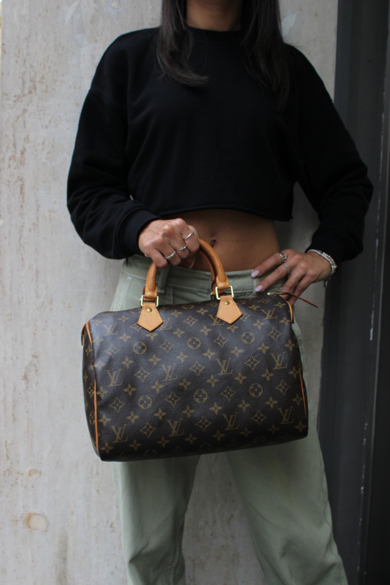 Bauletto Louis Vuitton Speedy 30 in monogram thumb
