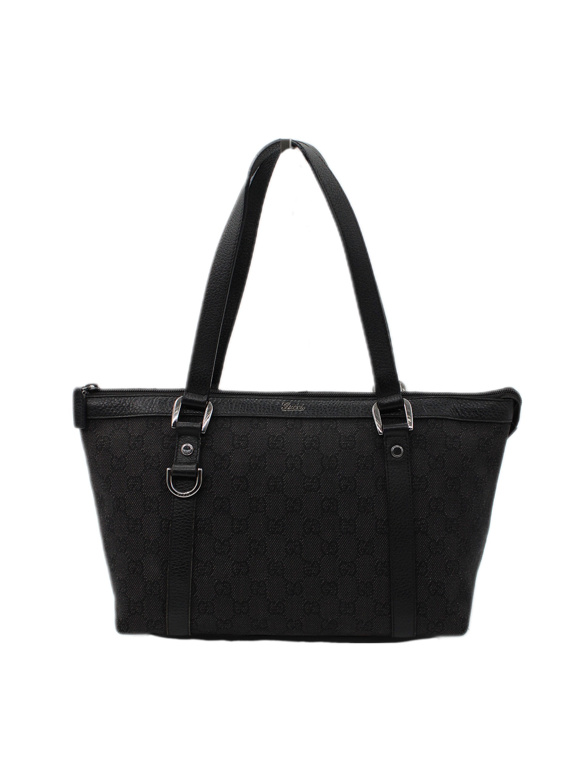Borsa Gucci GG in denim thumb