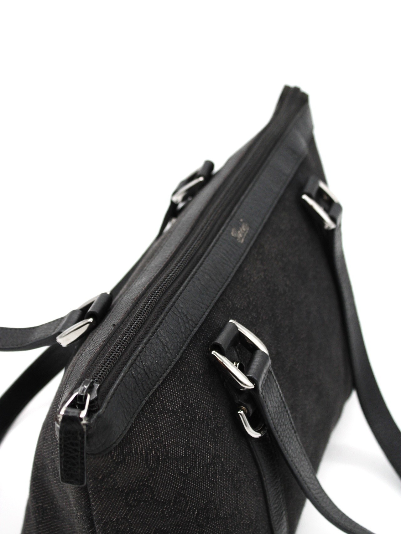 Borsa Gucci GG in denim thumb