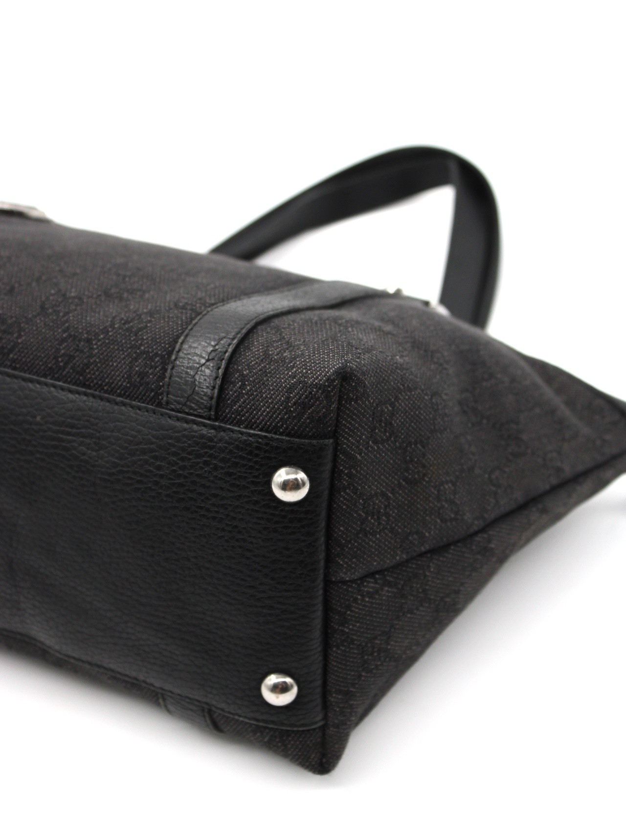 Borsa Gucci GG in denim thumb