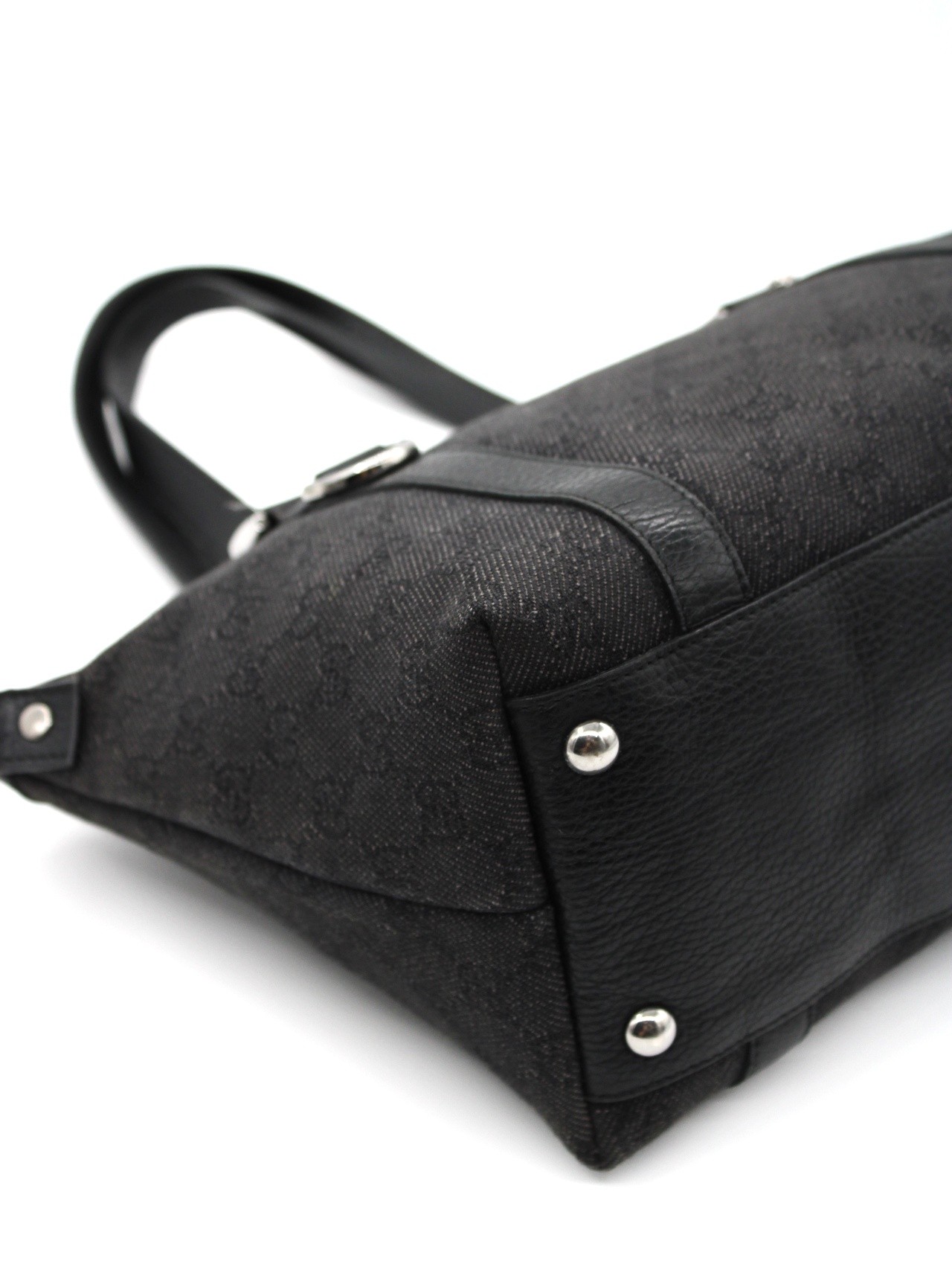 Borsa Gucci GG in denim thumb