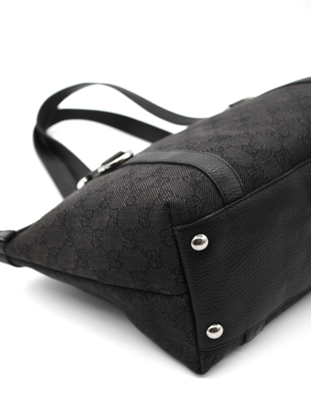 Borsa Gucci GG in denim thumb