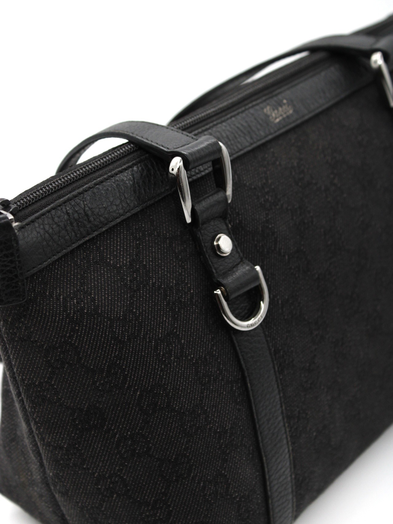 Borsa Gucci GG in denim thumb