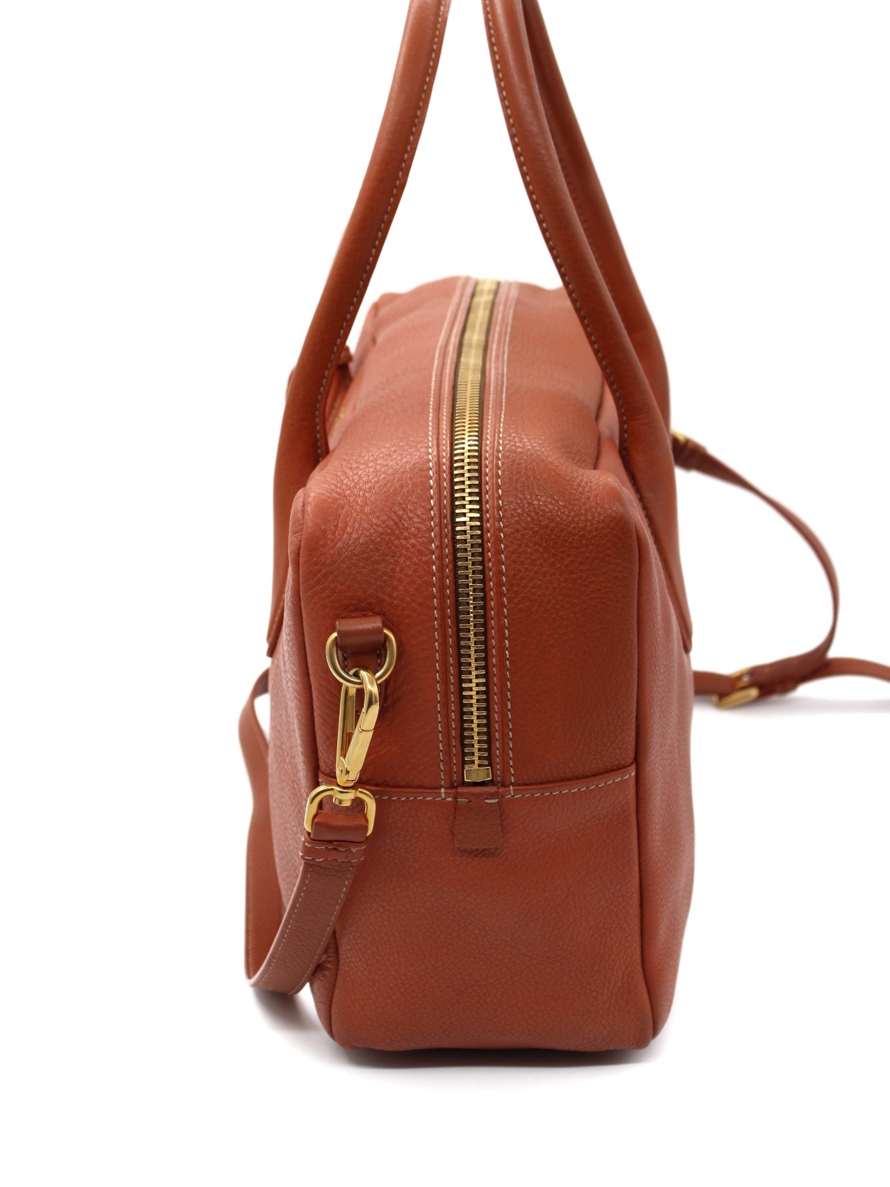 Bauletto Prada in pelle martellata thumb