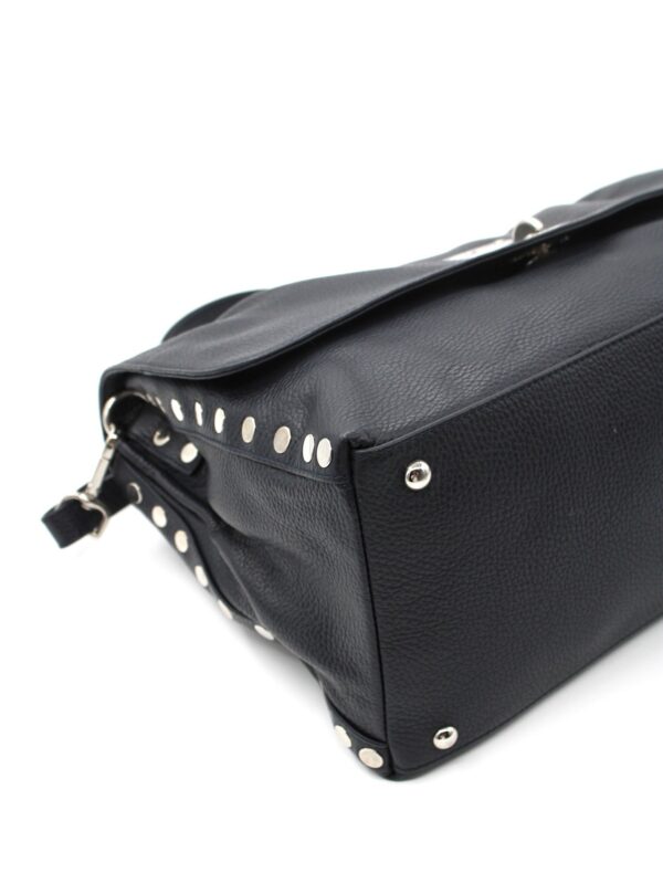 Borsa Zanellato postina M in pelle blu