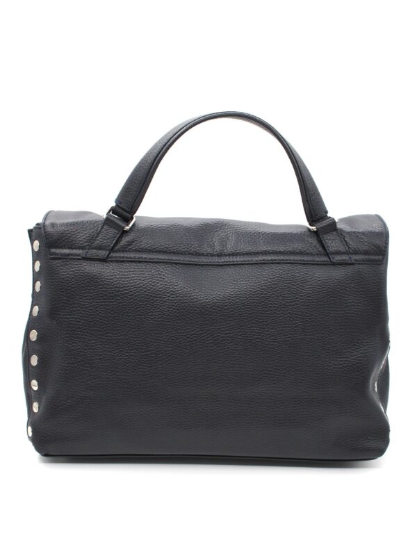 Borsa Zanellato postina M in pelle blu