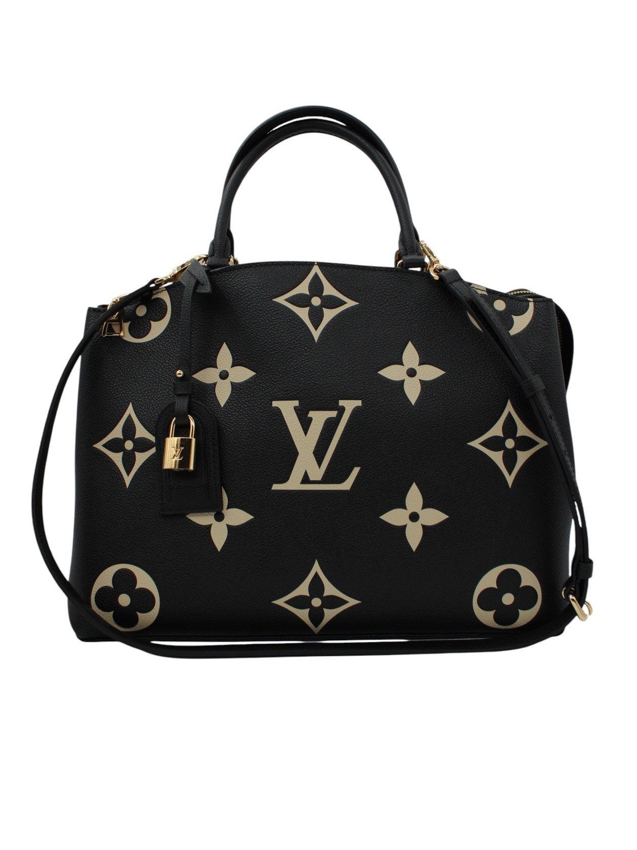Borsa Louis Vuitton Grand Palais in Pelle Bicolor Empreinte Monogram thumb