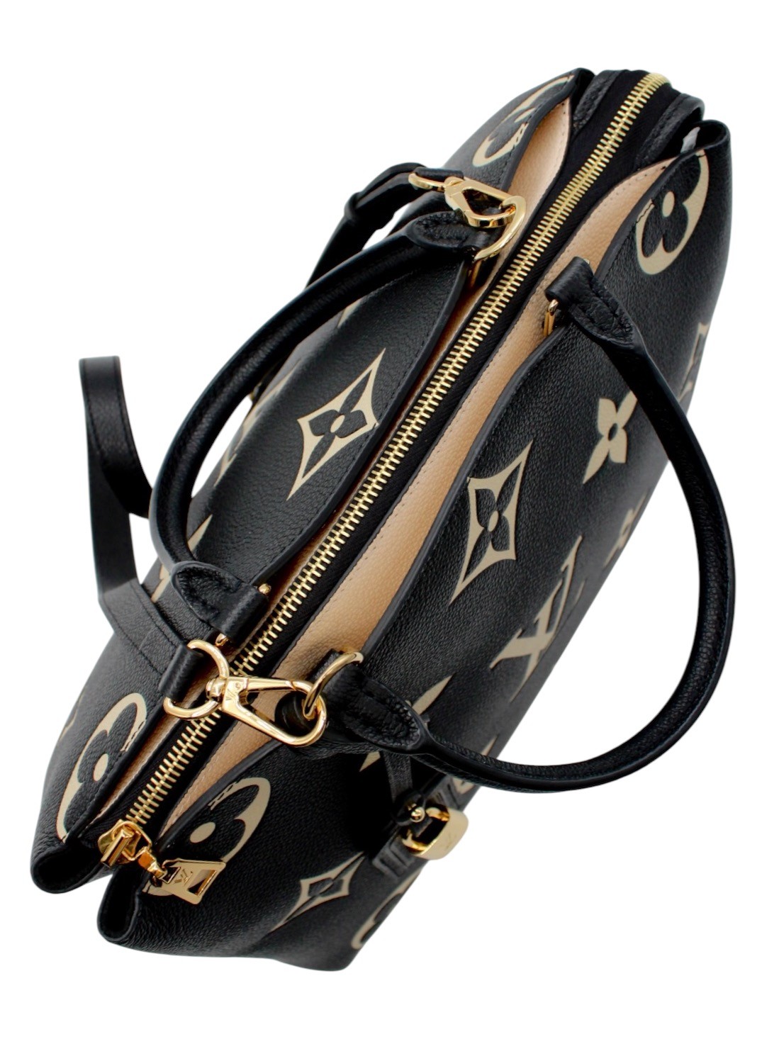 Borsa Louis Vuitton Grand Palais in Pelle Bicolor Empreinte Monogram thumb