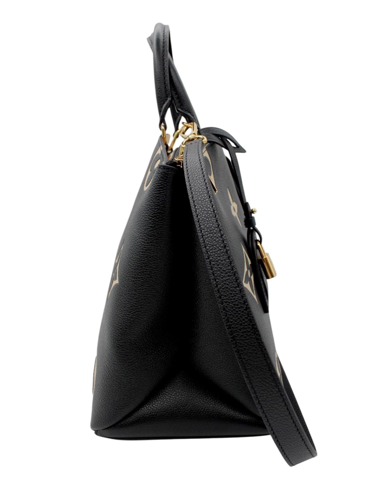 Borsa Louis Vuitton Grand Palais in Pelle Bicolor Empreinte Monogram thumb