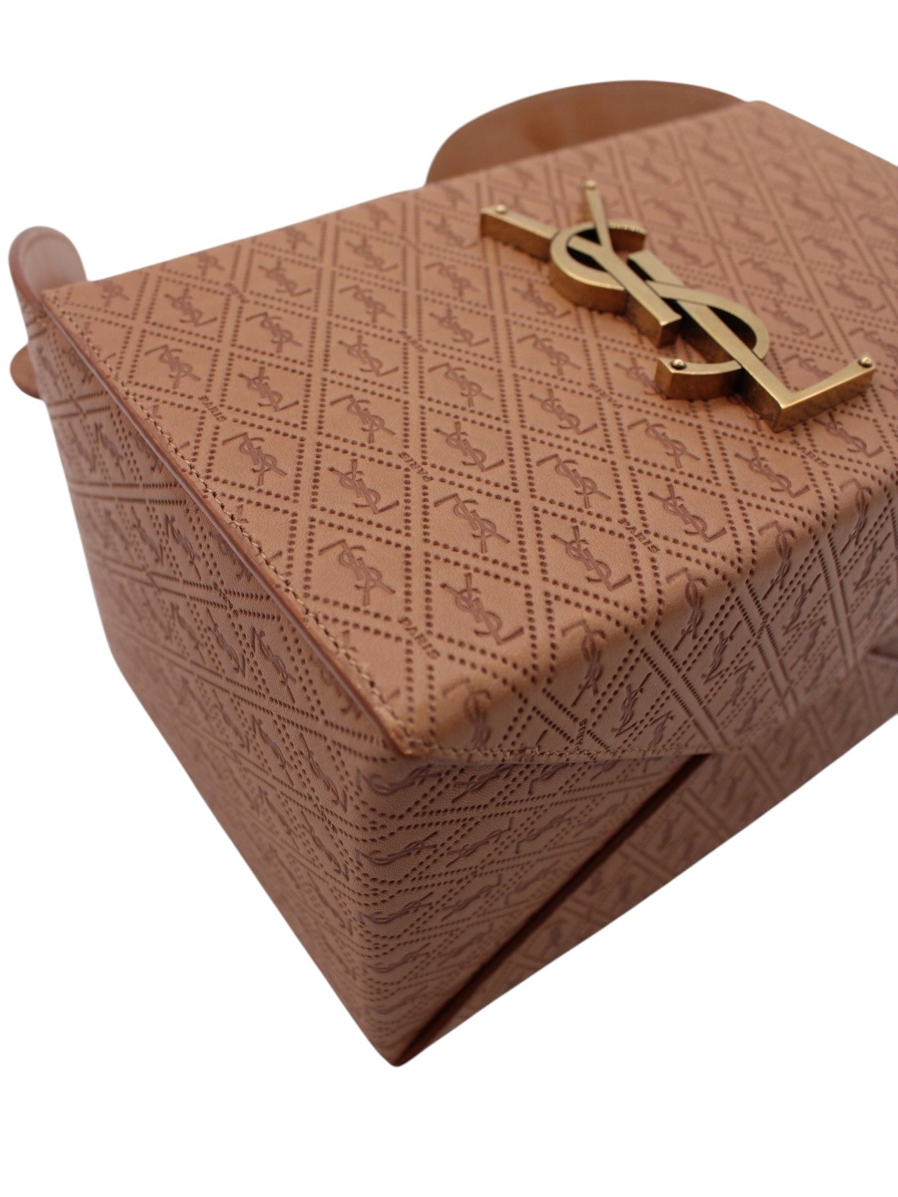 Borsa Ysl Take away box in pelle monogram thumb
