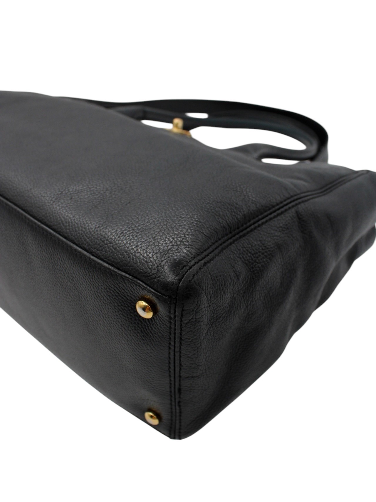 Borsa Chanel Executive in pelle nera thumb
