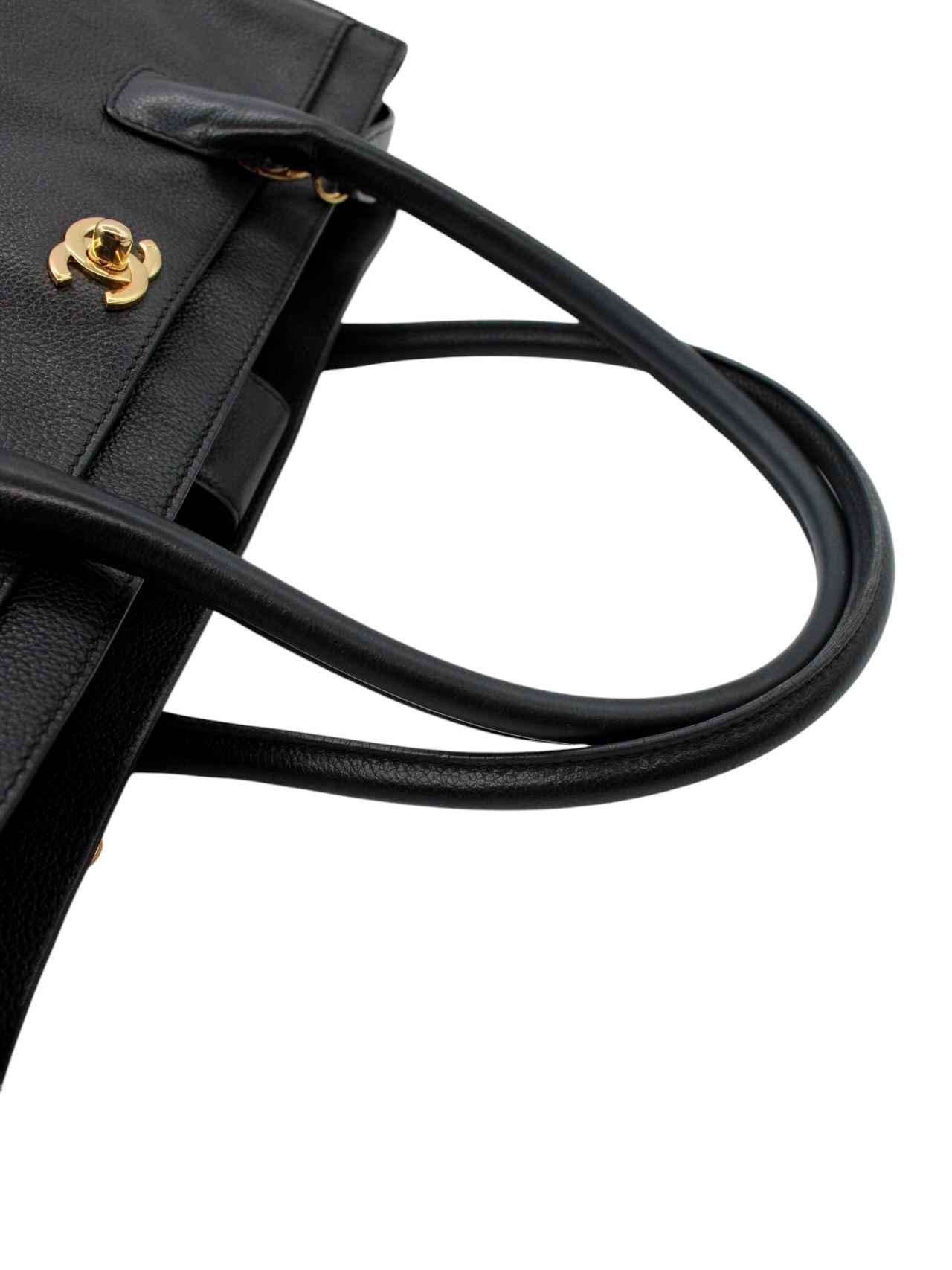 Borsa Chanel Executive in pelle nera thumb