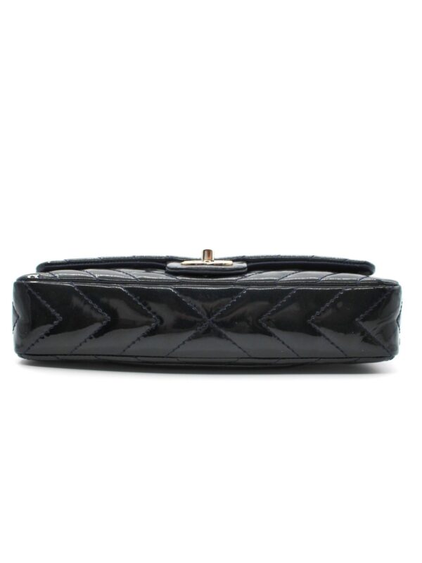 Borsa Chanel Patent Chevron East West