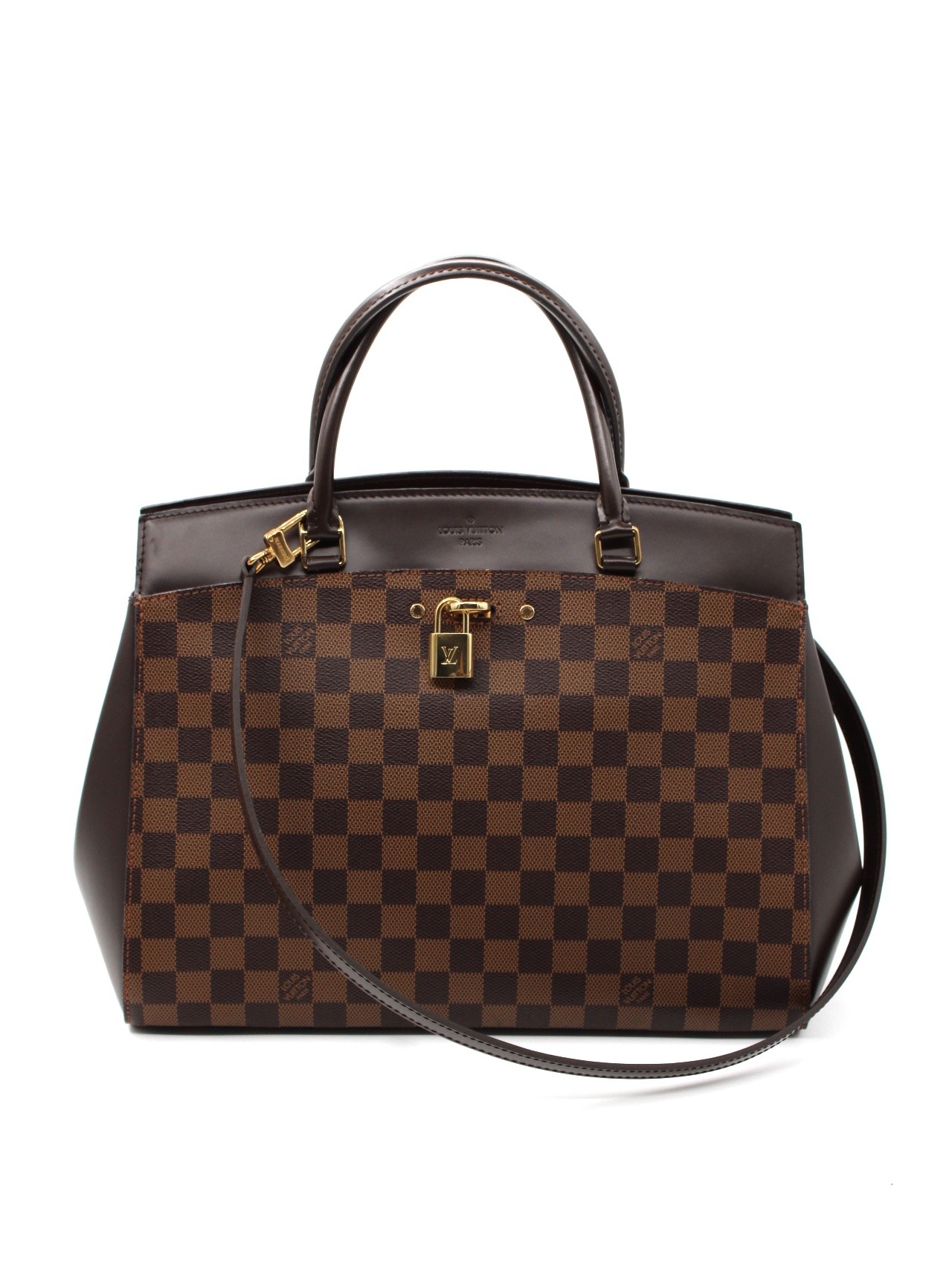 Borsa Louis Vuitton Rivoli in damier ebene thumb