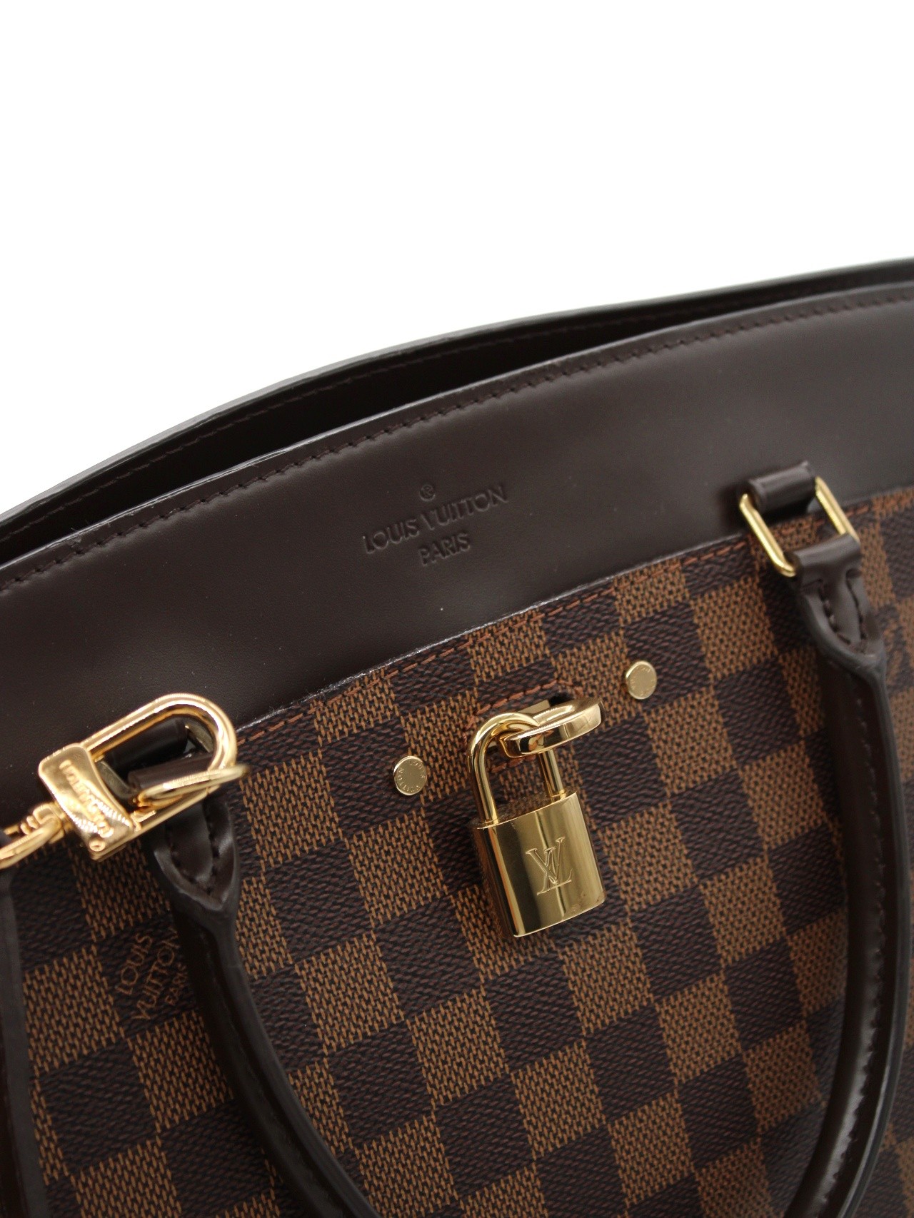 Borsa Louis Vuitton Rivoli in damier ebene thumb