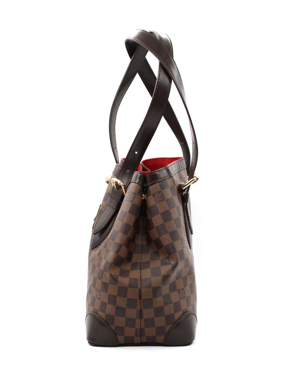 Borsa Louis Vuitton Hampstead in damier ebene thumb