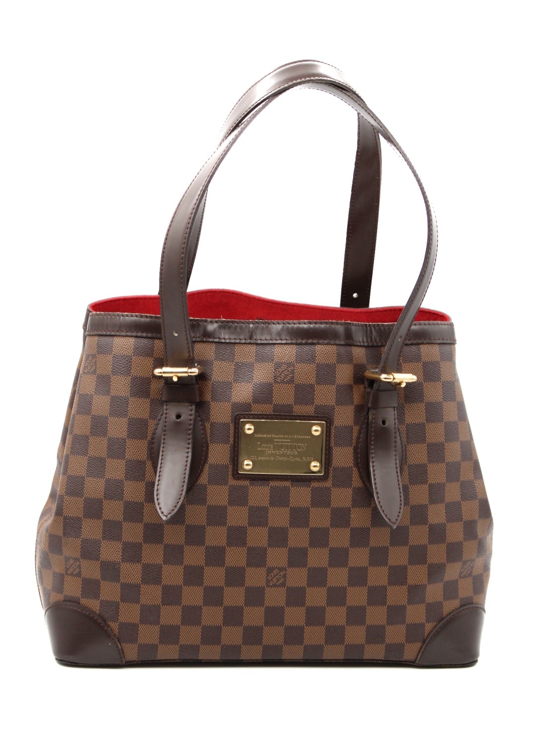 Borsa Louis Vuitton Hampstead in damier ebene thumb