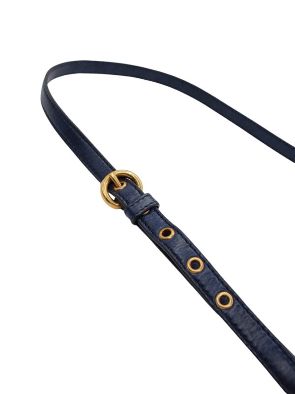 Borsa Miu Miu con Paillette Blu